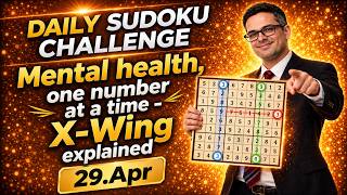 Daily Sudoku Challenge - Mental health, one number at a time - 29.Apr #sudoku #relaxation screenshot 4