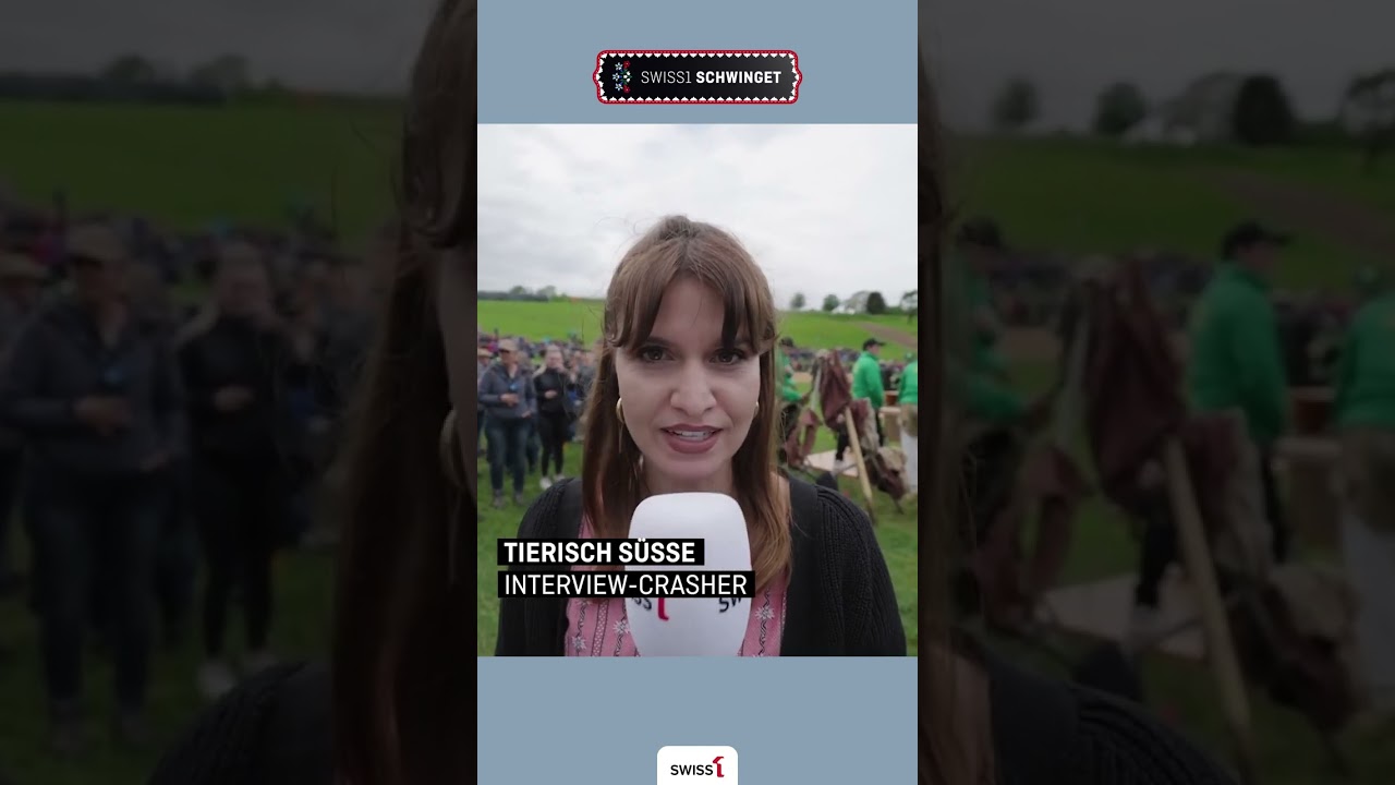 Süsser Interview-Crasher