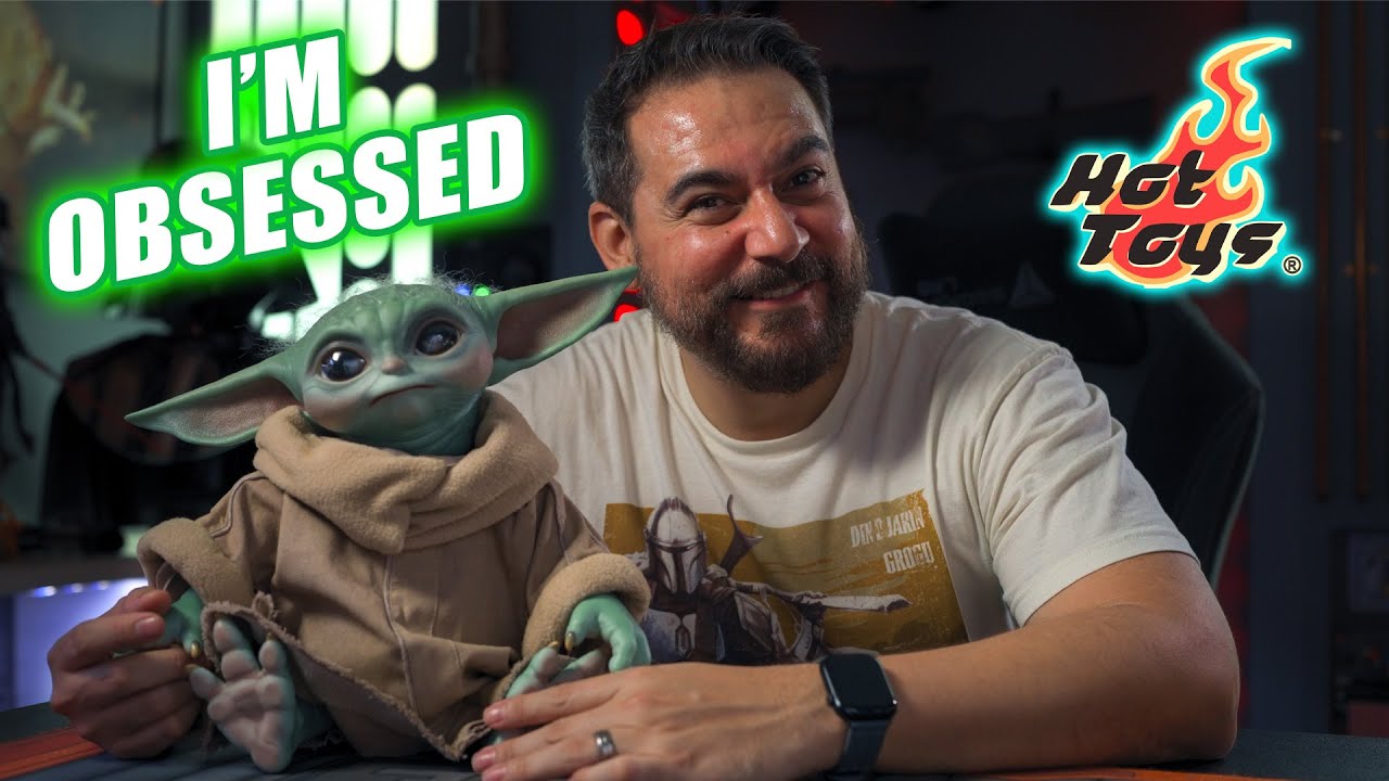 Hot Toys Grogu в натуральную величину! Распаковываем самую милую коллекционную фигурку из «Звёздн...