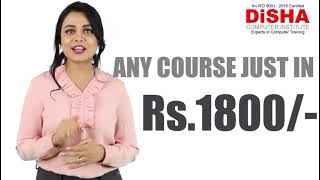 Disha Computer Institute Mulund (w) Branch Launch Maha Discount Offer any Course in Just 1800