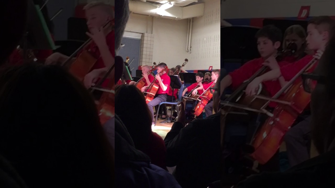 Jack first chair cello dec16 #3 - YouTube