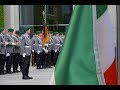 Ehrenkompanie - Italiens Ministerpräsident Giuseppe Conte - Militärische Ehren