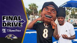 Lamar Jackson Meets a Lamar Jackson Mascot | Baltimore Ravens Final Drive