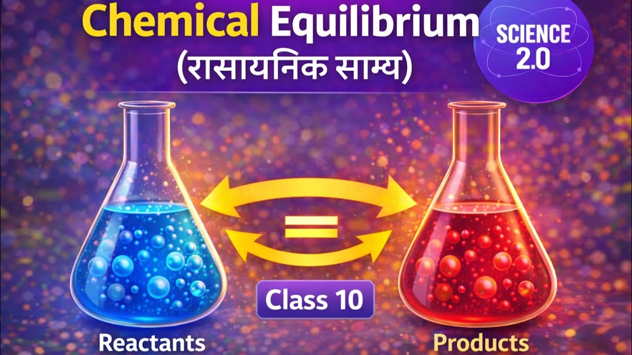 Chemical Equilibrium | कक्षा 10 विज्ञान | RBSE | रासायनिक साम्य