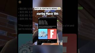 Fortnite is WAY too Greedy for This.. 😤