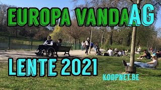 ️ EUROPA VANDAAG️BELGIË️LENTE 2021