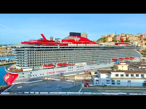 Видео: Virgin Cruise Line Корабль изображения и визуализации