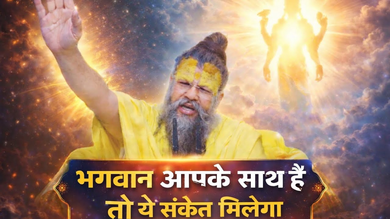 भगवान आपके साथ हैं तो ये संकेत मिलेगा  If God is with you, you will get this sign 