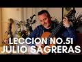 Lección 51 by Julio Sagreras (Book 1). Matthew McAllister (Guitar).