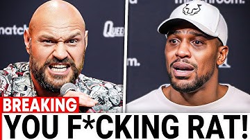 “F*CK YOU COWARD!” Tyson Fury HUMILIATES Anthony Joshua For DUCKING Him & Fighting Jake Paul Instead