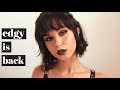 Styling an Edgy Bob Hair Cut