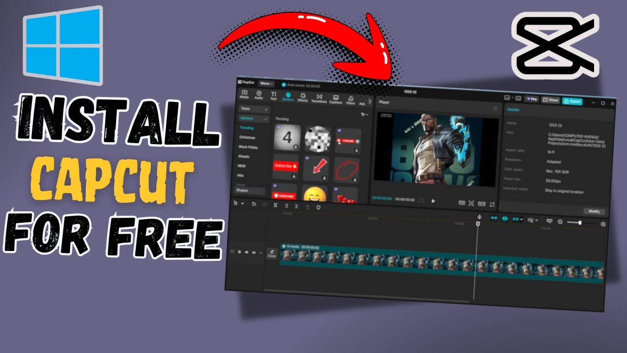 How to Download & Install CapCut on PC (Windows 10/11) | 2025 Easy ...