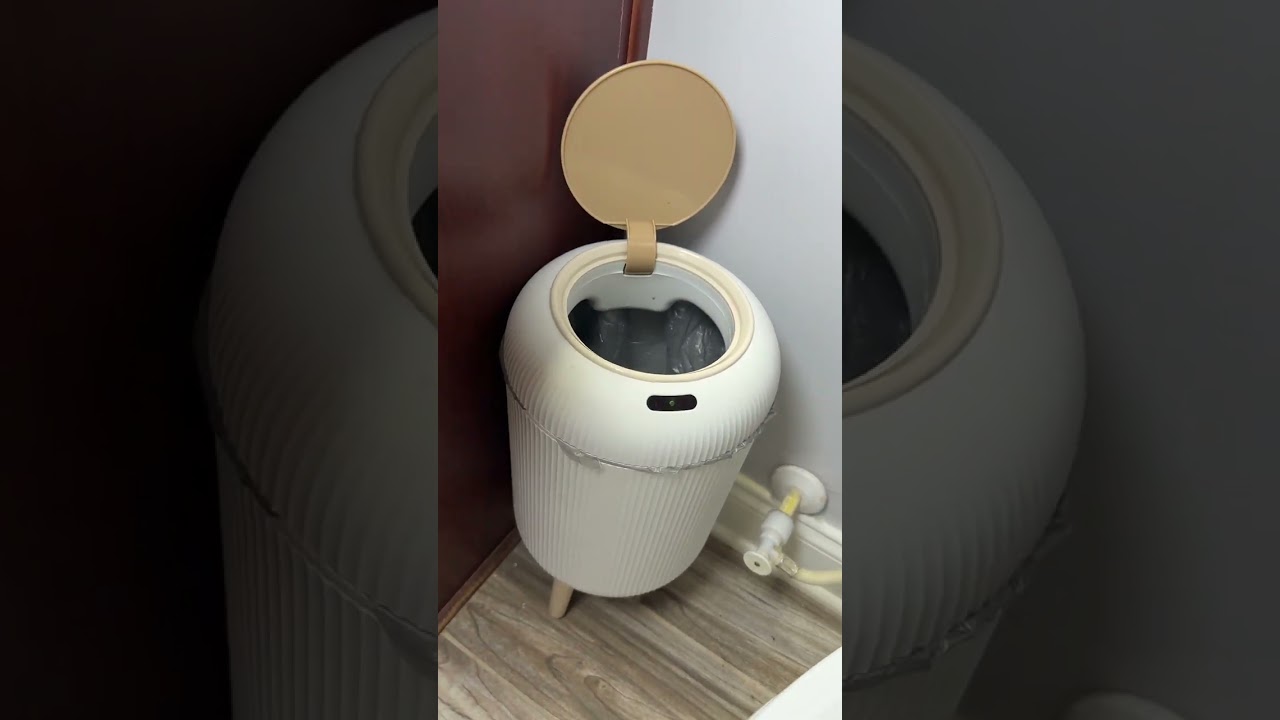 This is a bathroom upgrade MUST! It’s motion sensored so you don’t have to touch, see or smell trash