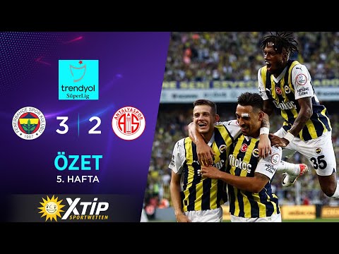 Merkur-Sports | Fenerbahçe (3-2) B. Antalyaspor - Highlights/Özet | Trendyol Süper Lig - 2023/24