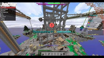 Minecraft Hacking In Skygiants - Jigsaw Client