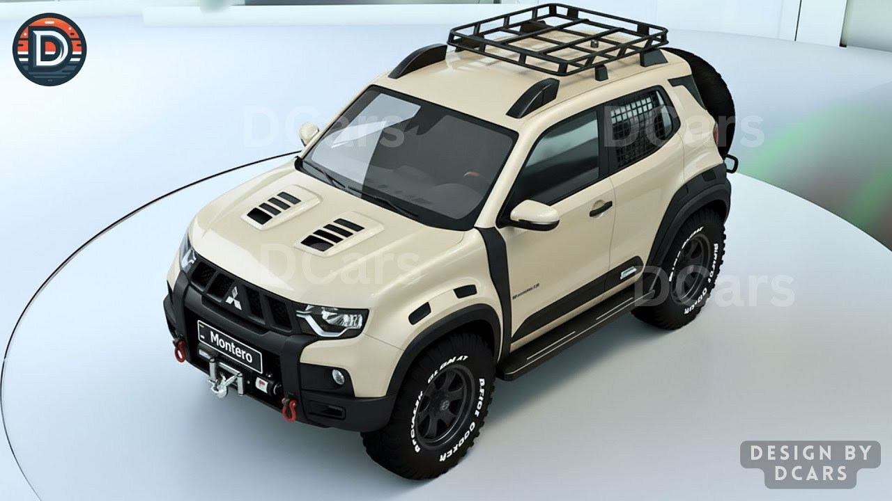 🚙⚡ 2027 Mitsubishi Montero Mini Offroad Concept – Tiny Trail
