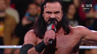 Drew McIntyre sends a message to CM Punk: Raw After Mania, Apr. 8, 2024