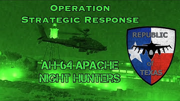 DCS World | AH-64D Apache | Night Operations | Syria Map
