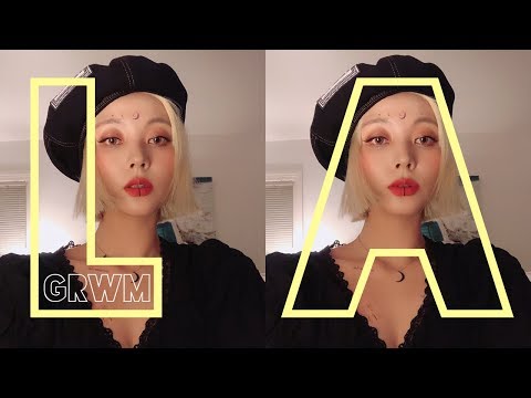 완성하고보니 타로 잘 볼거같이 생긴 언니가 된 LA에서 같이 준비해요! GRWM in LA / HEYNEE