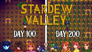 สร้างฟาร์ม! 200วัน ใน Stardew Valley
