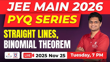 JEE Main 2026 | PYQ Series | Straight Lines, Binomial Theorem #jee2026 #jeemaths #jeepyq #targetiit