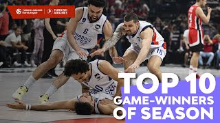 Top 10 GameWinners | 202122 Turkish Airlines EuroLeague