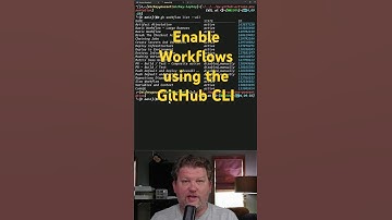 Enable Workflows using the GitHub CLI #github #cli #githubactions #devops #actions