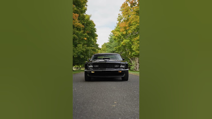 FORSALE: 1 800-562-7815 | 1970 Ford Mustang Mach 1 Fastback 5-Speed Restomod