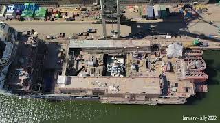 Ile de Molene and Cable Vigilance transformation at the Remontowa shipyard