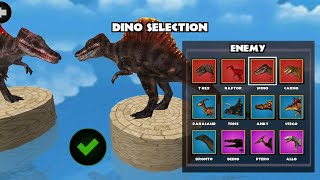 Best Dino Games - Dinosaur Battle Arena: Lost Kingdom Saga Android Gameplay screenshot 3