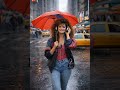 An 80s Lady, a Walkman, and absolutely zero concern about the rain. #80saesthetic #80snostalgia