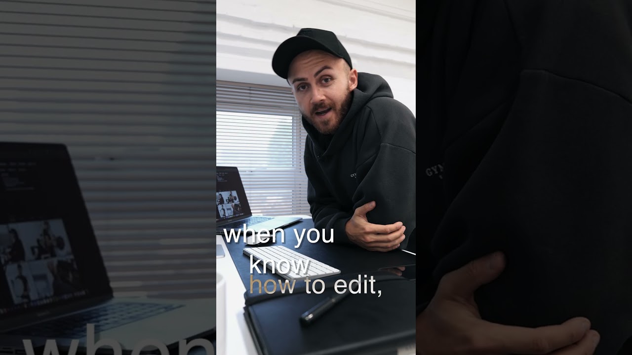 Learning how to edit is a game changer when it comes to creating content 💻 #shorts