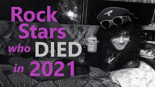 ROCK STARS Who Died in 2021 ⭐ A Farewell Tribute to these 20 Music Icons & Legends ⭐ Rest in Peace!