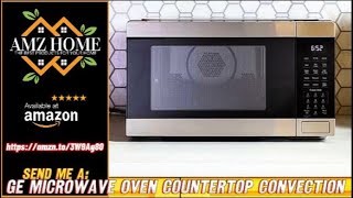 Overview GE JES1109RRSS 1.0 Cu. Ft. Capacity Countertop Convection Microwave Oven Air Fry, Amazon