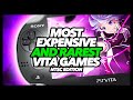 Most Expensive And Rarest Vita Games