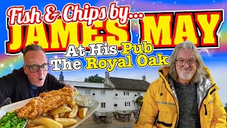 I Review FISH & CHIPS by JAMES MAY at his Pub The ROYAL OAK | Does CAPTAIN SLOW Come Out a Winner?