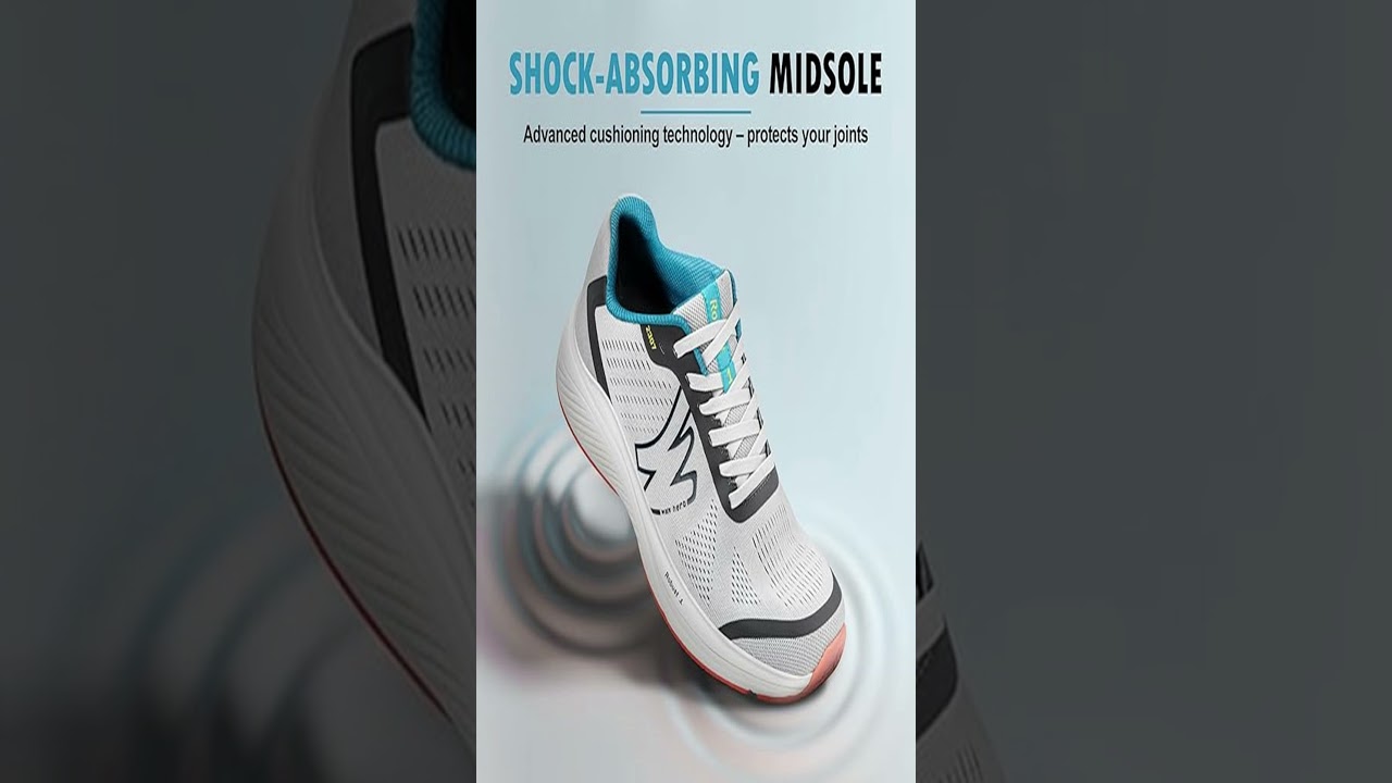 Tennis Shoes Men with Lateral Support & Breathable Mesh 