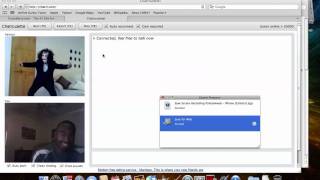 Saw V jigsaw dance on chat roulette!!!!
