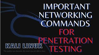 Essential Networking Commands For Penetration Testing
