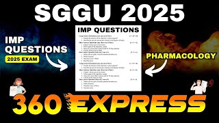 pharmacology imp questions | Shri Govind Guru University Godhra | bsc nursing 4th sem | nursing screenshot 4
