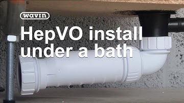 HepVO install under a bath - USA