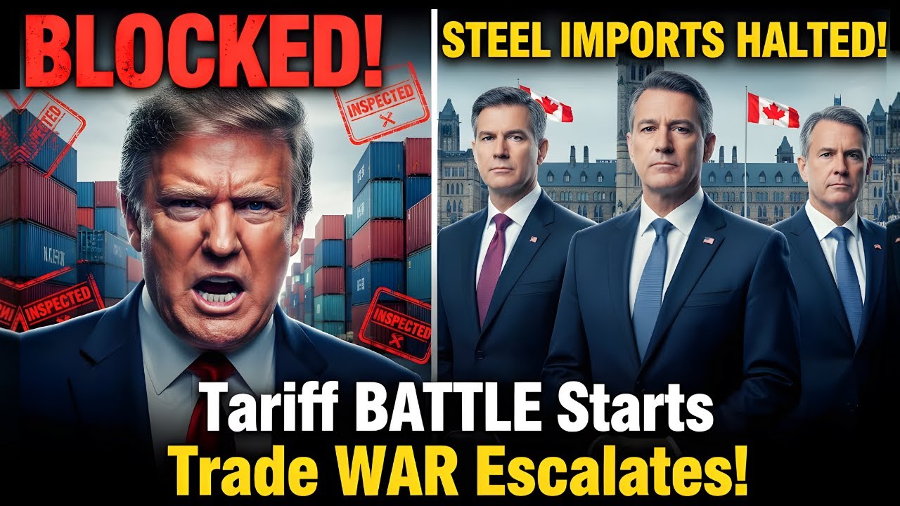 Canada BLOCKS U.S. Steel Imports — Trade War Escalates!!