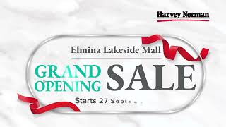 Grand Opening of Harvey Norman Elmina Lakeside Mall, Shah Alam!