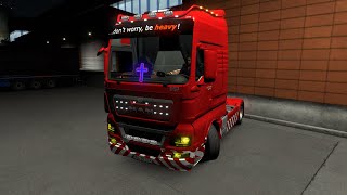 MAN TGX REWORKED V2.5 1.36EURO TRUCK SIMULATOR 2 MODS / TRUCKS ETS