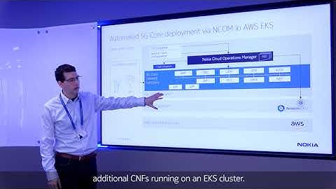 Nokia 5G Standalone Core deployed onto Amazon Web Services (AWS)