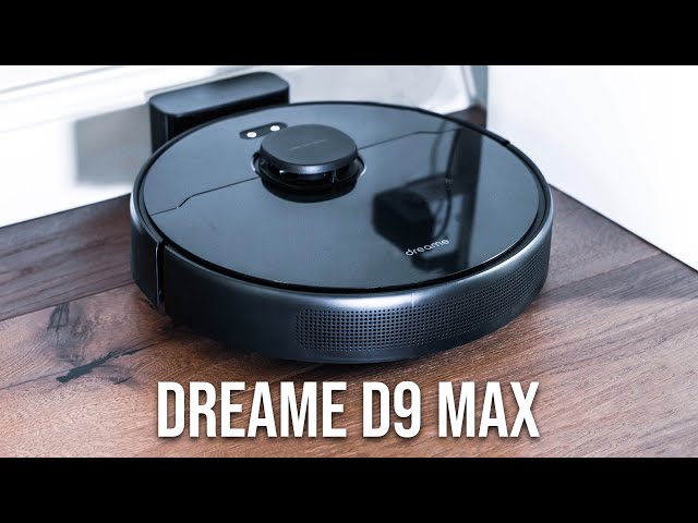 Dreametech D9 Max Robot Vacuum and Mop Combo, LiDAR Navigation, 4000Pa  Strong Suction Power, 180mins Runtime, 2-in-1 Sweep and Mop, Compatible  with