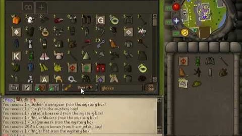 OS-Unity RSPS - Opening 250 mystery boxes