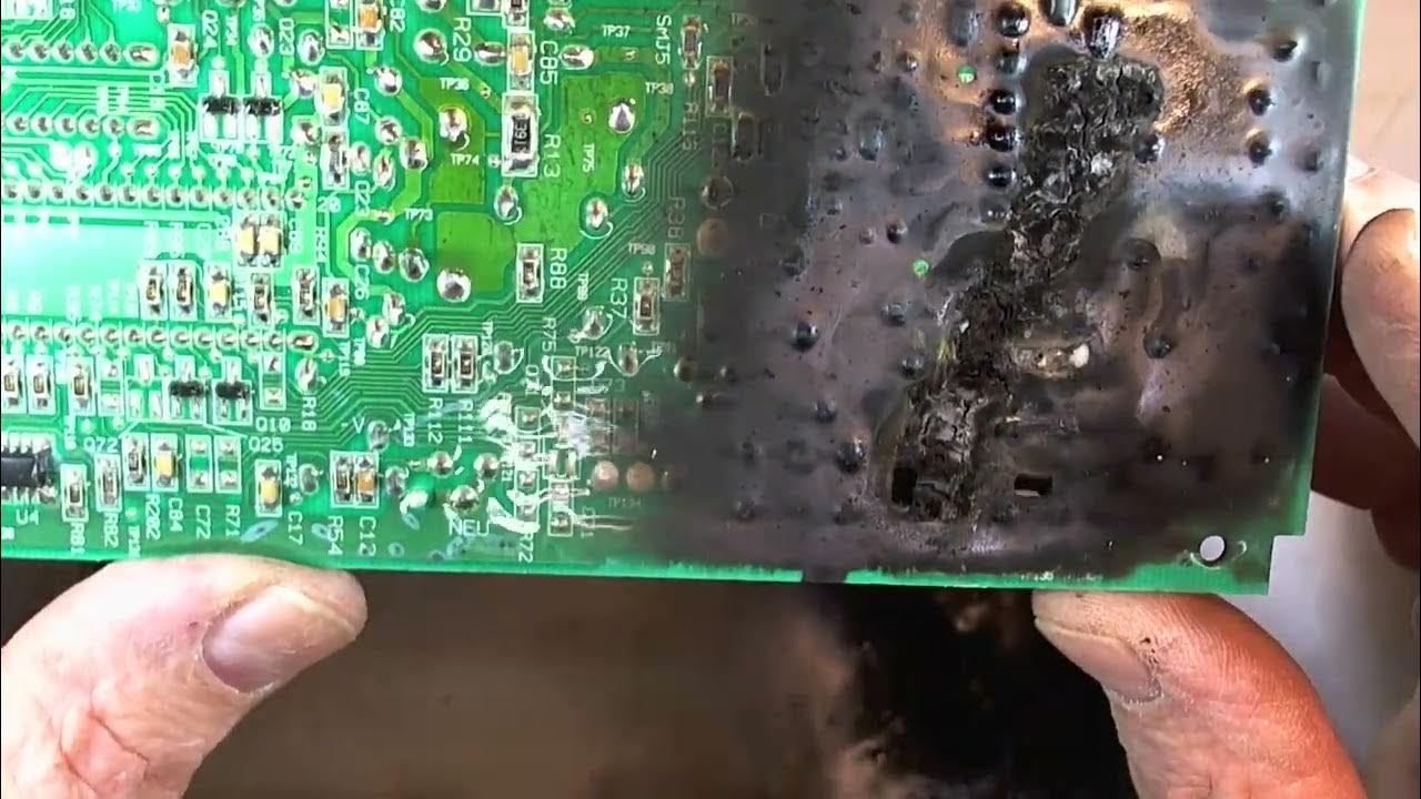The dishwasher caught on fire YouTube