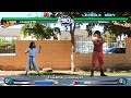 Street fighter iii real life  makoto vs hugo andore