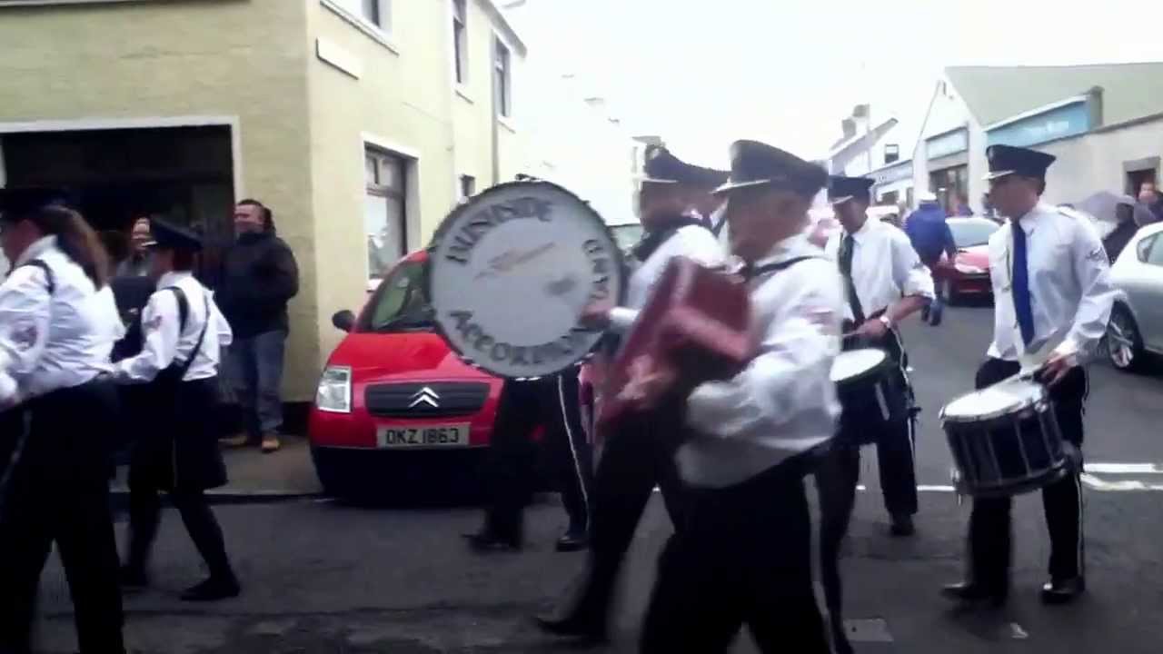 Bushside Accordian Band Pride of the Park Parade 2013 YouTube